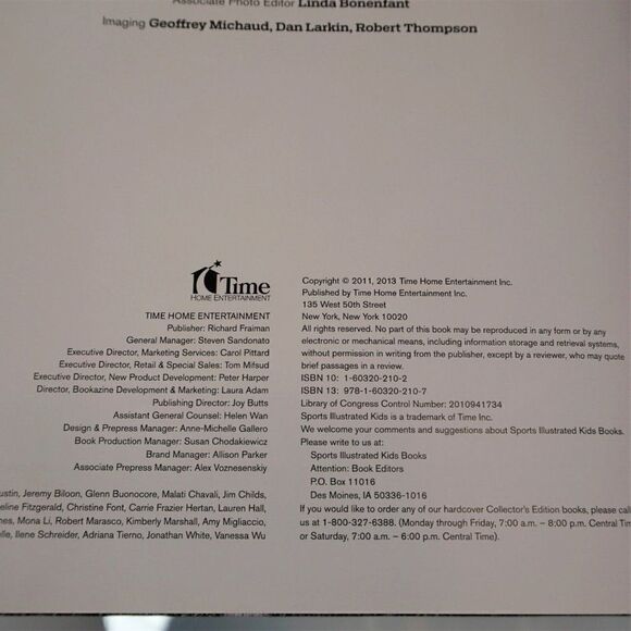 Sports Illustrated Kids Top 10 Lists Of Everything In Football 2013 HC Time - Picture 4 of 9